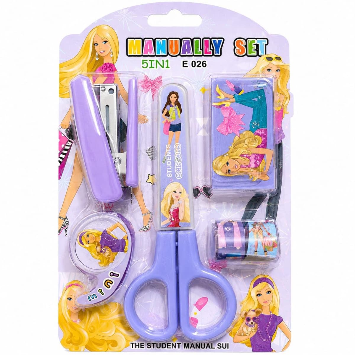 5-in-1 Manual Stationery Set