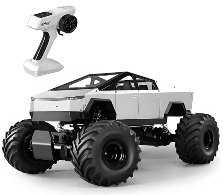 Tesla Cybertruck RC Car 1:8 Scale – Metal 4WD, 36 km/h, 2.4GHz